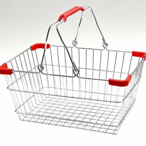 Shopping Basket Stainless Steel